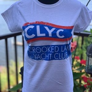 Graphic Tee: Crooked Lake Yacht Club Flag T